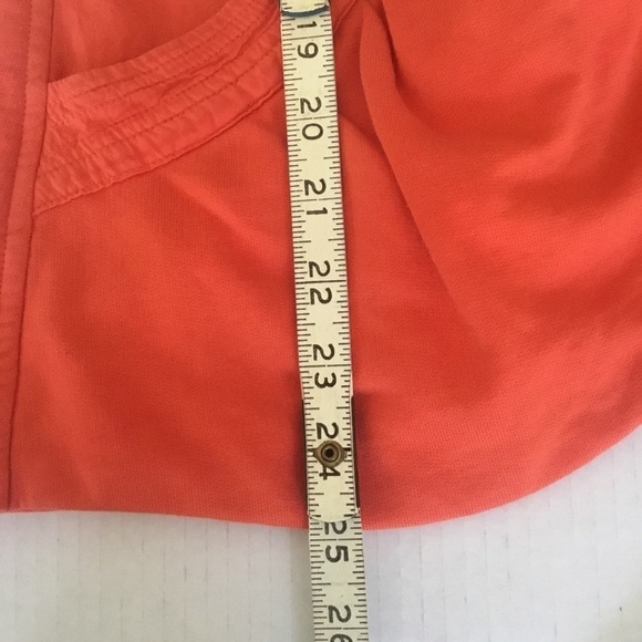 Prairie UNDERGROUND orange hooded zippered cardigan SMALL - Picture 13 of 14